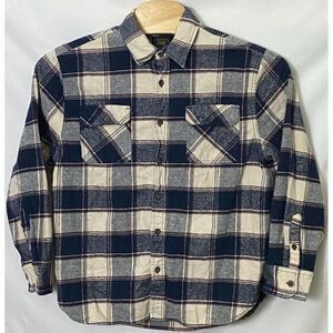 Jachs Heritage Flannel‎ Mens XL Plaid Cabincore Camp Work Shirt Utility Shacket